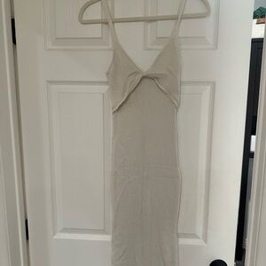 Abercrombie & Fitch Strapless Cream Dress